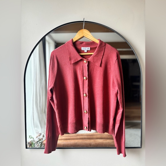GEMMA + JANE | knit button up cardigan | size large - Picture 3 of 4